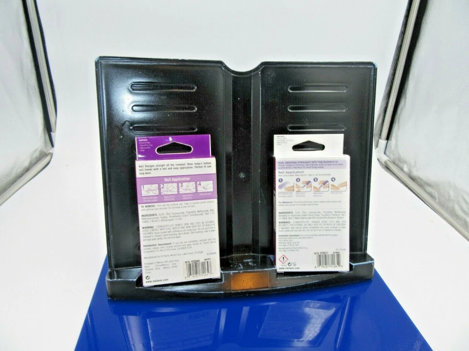 Lote de 2 uñas de diseño Nailene Couture - uñas francesas 71164 / 71165 Foto 4 de 4