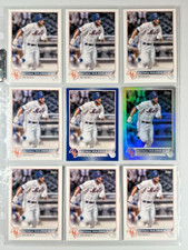 2021 Topps Series 1 Patrick Mazeika #166 Rookie Rainbow Foil Blue SP + 9 Base
