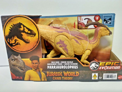 Jurassic World Parasaurolophus Chaos Theory Epic Evolution Dinosaur Brand New