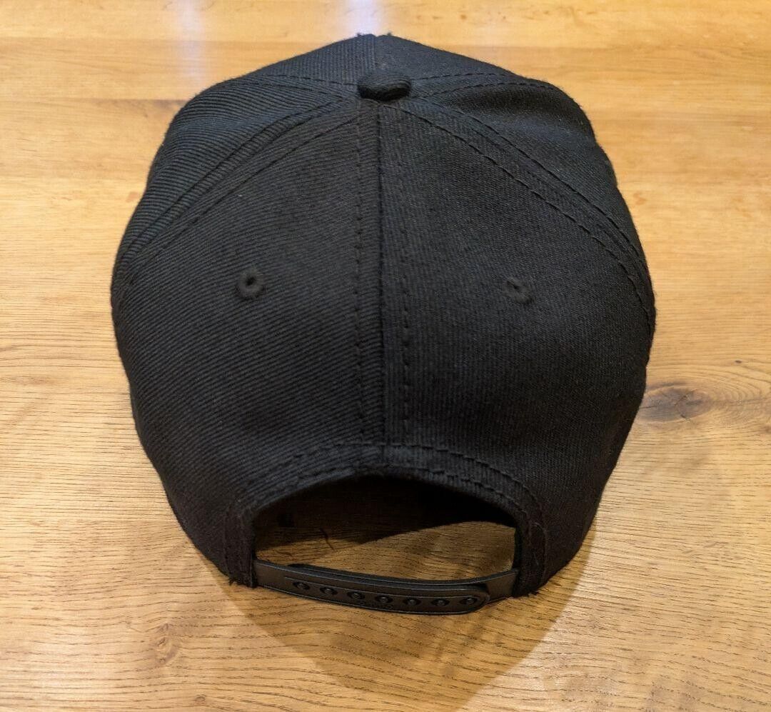 COMME DES GARCONS CDG Logo Cap Black with adjuster Men's COMME DES GARCONS CDG Logo Cap Black with adjuster Men's