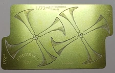 1/72nd On-Hub 4 Blade PropBlur parts used to simulate a propeller in motion US