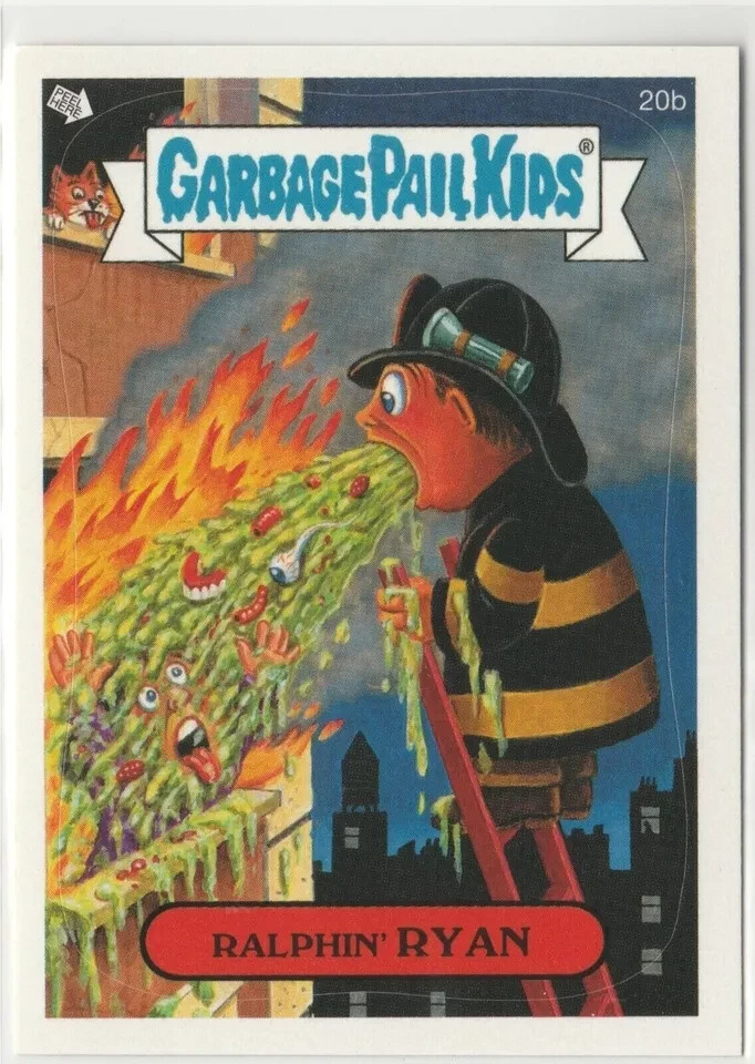 Ralphin Ryan 20b Garbage Pail Kids GPK 2005 ANS4 All-New Series 4