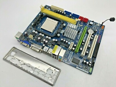 ASRock K10N78M Pro REV:G/A 1.01 DDR2-mATX-Sockel AM2/2+/3 - mit I/O Shield#M1395