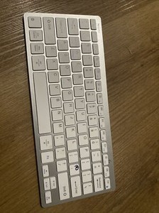 YESIDO 2,4 GH SCHMALE DRAHTLOSE BLUETOOTH-TASTATUR FÜR IMAC IPAD ANDROID TABLET PC UK