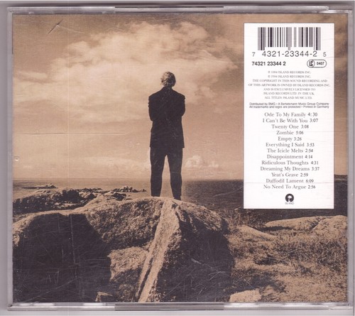 The Cranberries - No Need To Argue (CD 1994) - Bild 2 von 3