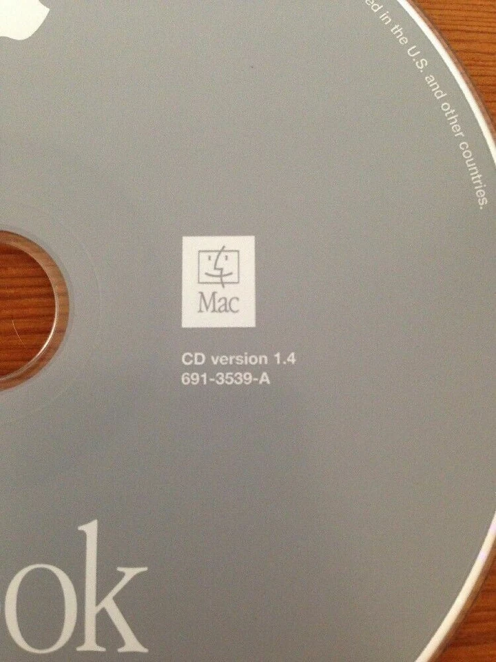 Винтажный 2002 Mac приложения 1.4 CD диск iBook программное обеспечение установить Macintosh - Изображение 2 из 4