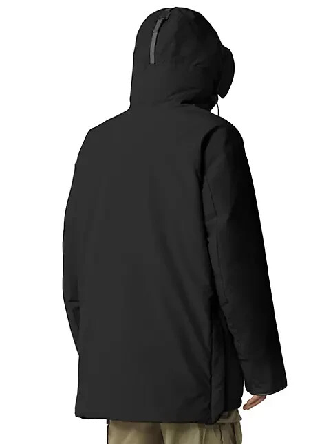 NEW Men's Canada Goose 3400M SANFORD Parka - Black- size L #DC89