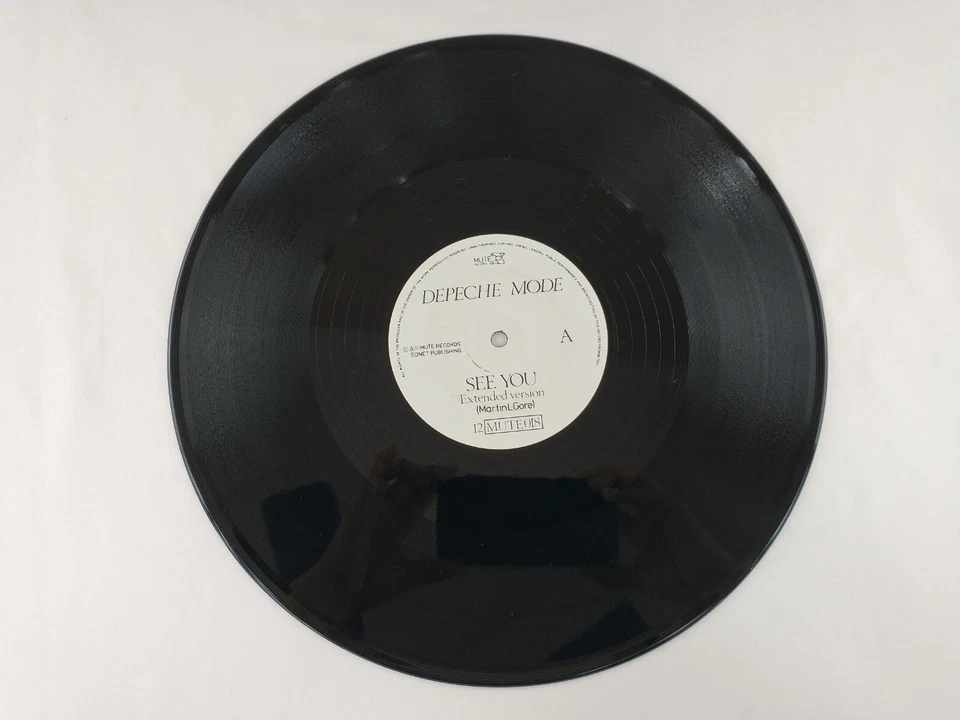 Depeche Mode - See You 12" EP Vinyl Record 1980's Maxi Single Rare Find New Wave Foto 4 de 4