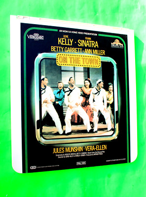 ON THE TOWN CED Capacitance Electronic Video Disc RCA SelectaVision ...