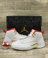 jordan 12 red and white 2019