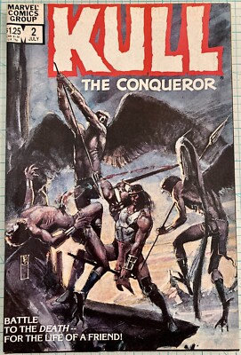 Kull the Conqueror #2 NM Bill Sienkiewicz Cover 1983 Marvel Comics