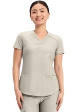 Cherokee Scrubs Form V Neck Top CK840 SUSD Summer Sand Free Shipping