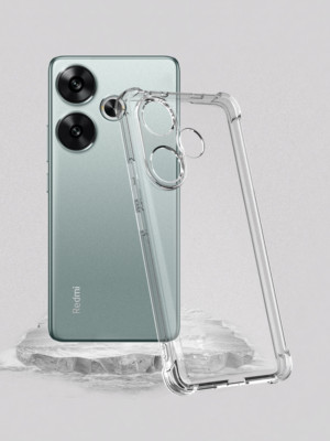 For Xiaomi POCO F6 5G Airbag Shock-Resistant TPU Transparent Soft Case
