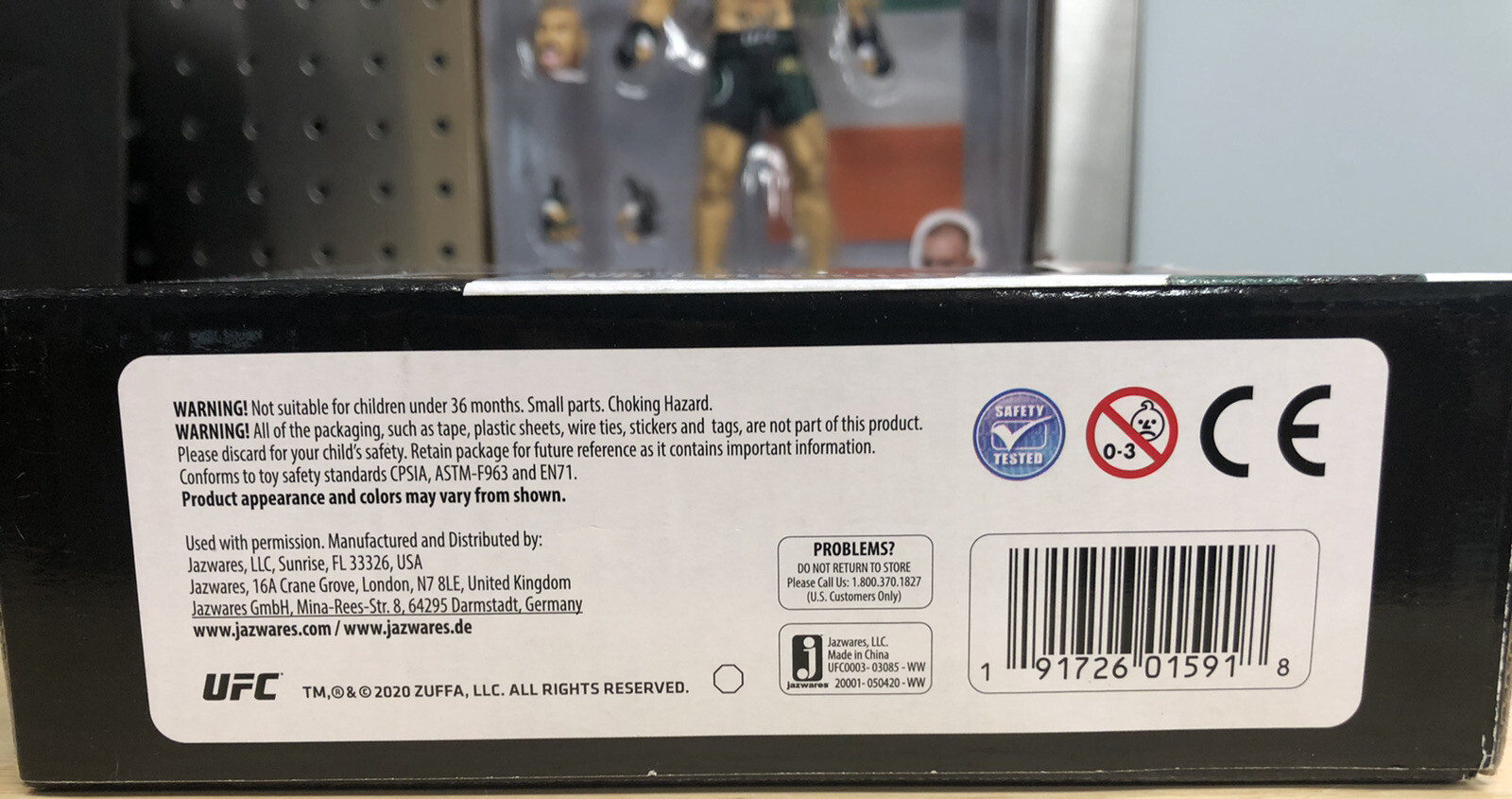 Conor McGregor Limited Edition UFC 2020 Ultimate Series Jazwares Action Figure  