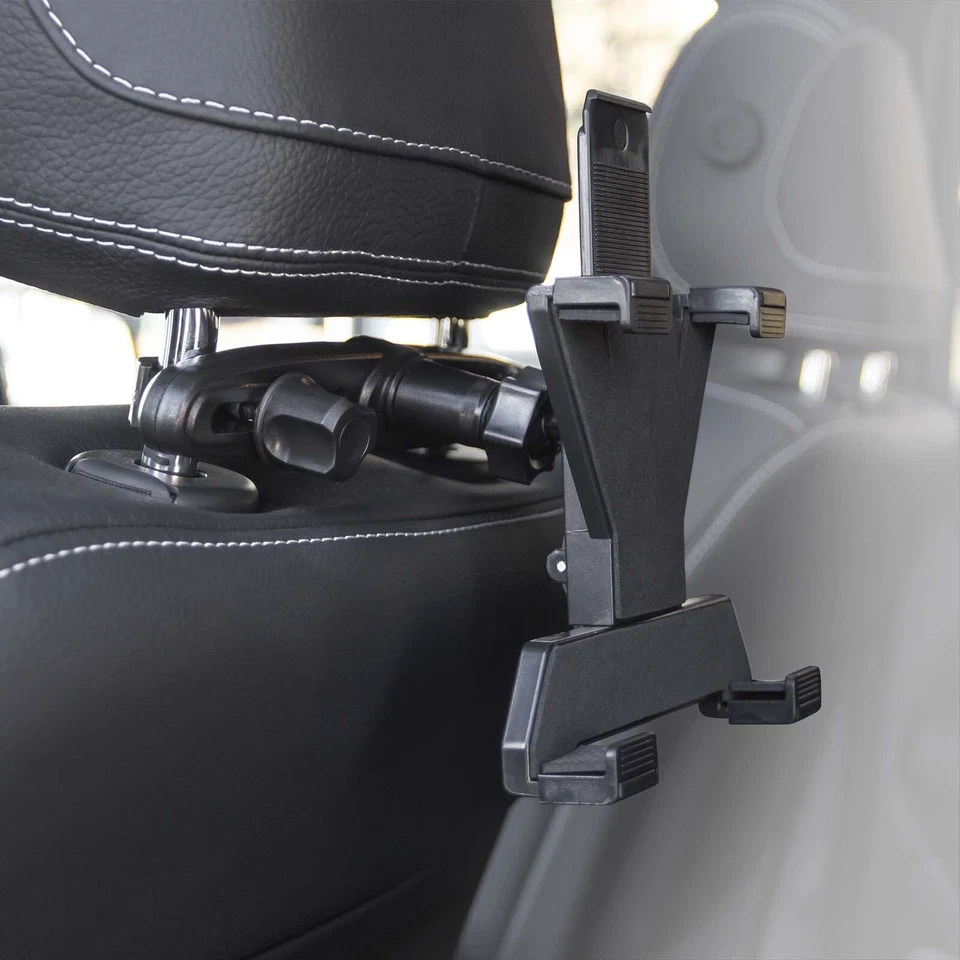 360° Kopfstützen Halterung Tablet KFZ Sitzhalter passend für Apple iPad - Bild 3 von 4