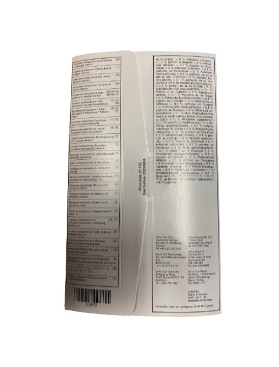 Genuine Volvo Leather Care Wipes Conditioner Cleaner 31393558 eBay