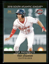 Cole Brannen 2018 South Atlantic League Top Prospects Set