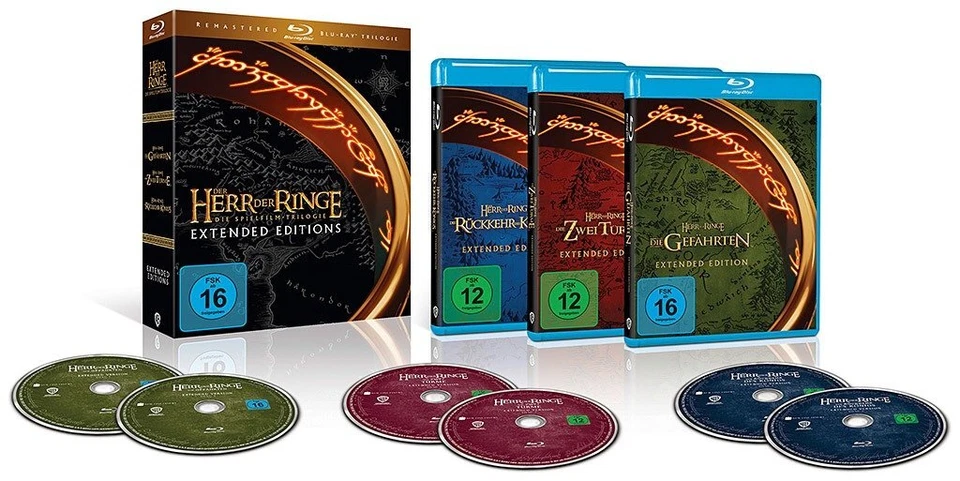Der Herr der Ringe - Extended Editions Trilogie # 6-BLU-RAY-NEU - Bild 3 von 3