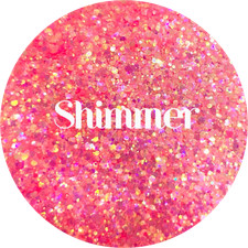 Premium Polyester Glitter - Neon Pink Coral Mix