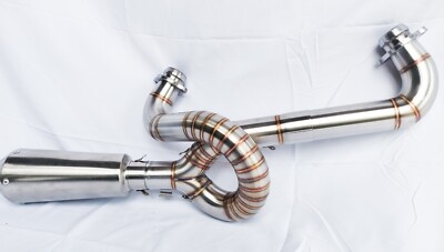 Harley-Davidson Dyna 1991 2017 | Custom 2-1 Stainless Exhaust System 2025