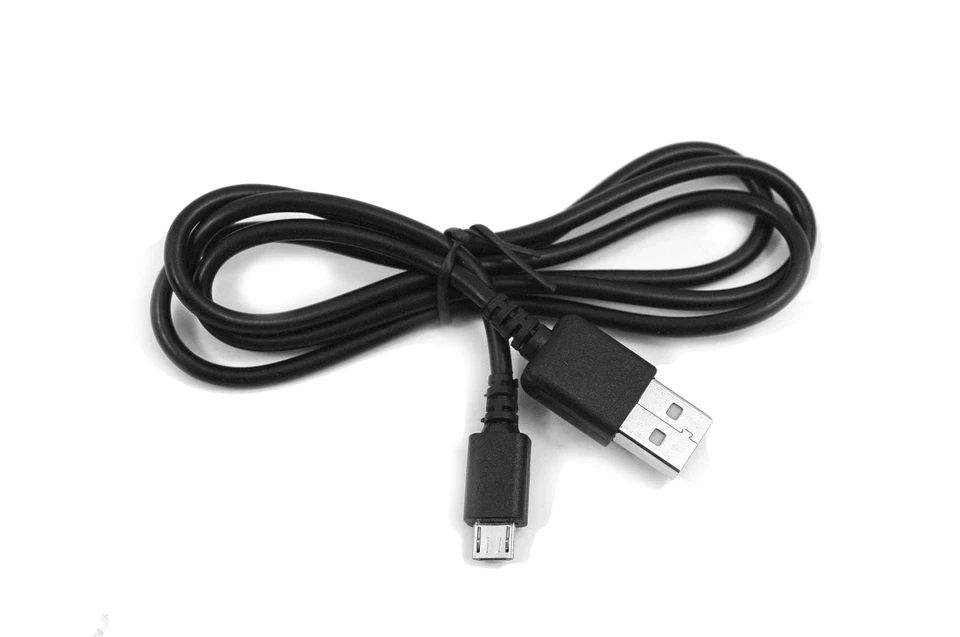 Adaptateur Câble Alimentation Chargeur USB Noir 90cm pour Casque Bluetooth Motorola H720 - Photo 4/4