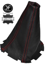 Rote Naht Echtleder 5 Geschwindigkeit Schaltsack für Subaru Impreza Sti 01-05