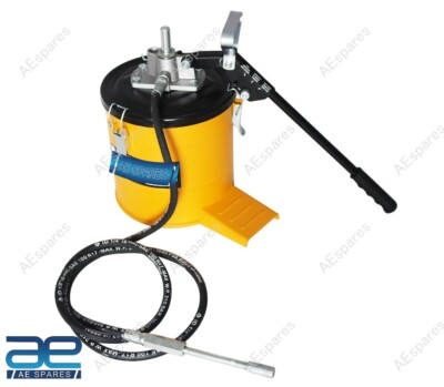 #ad For JCB Tools High Pressure Bucket Grease Pump 8 kg Grease Bucket 22026012 $143.19