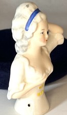 Vintage Pin Cushion Doll Half Doll Marie Antoinette porcelain 4” No. 4344 Vintage Pin Cushion Doll Half Doll Marie Antoinette porcelain 4” No. 4344 - Image 1