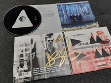 DEPECHE MODE Autogramm Dave Gahan & Andy Fletcher signiert Live Konzert Sammler