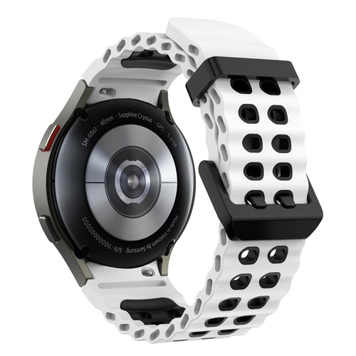 NO Gaps Armband für Samsung Galaxy Watch 7 6 5 4 FE Ultra 47mm Silikon Sportband - Bild 20 von 34