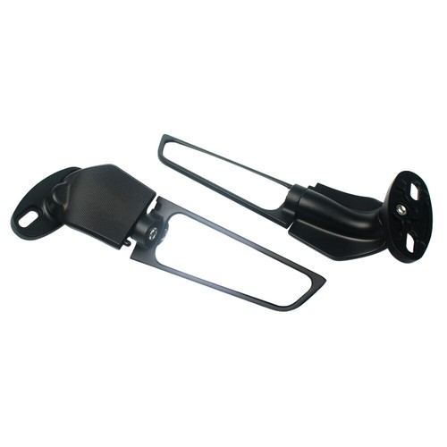Espejos retrovisores giratorios winglet para KAWASAKI NINJA ZX6R ZX10R ZX12R - Imagen 10 de 10