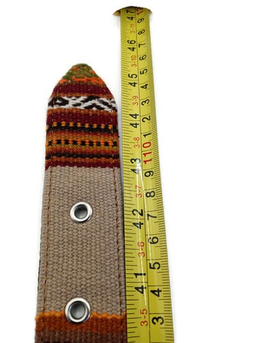 Handmade Unisex Peruvian Mountain Wool Belt Cusco Peru - Picture 3 of 6