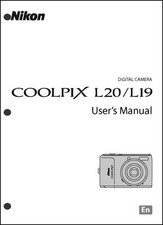 Nikon CoolPix L19 L20 Digital Camera User Guide Instruction Manual