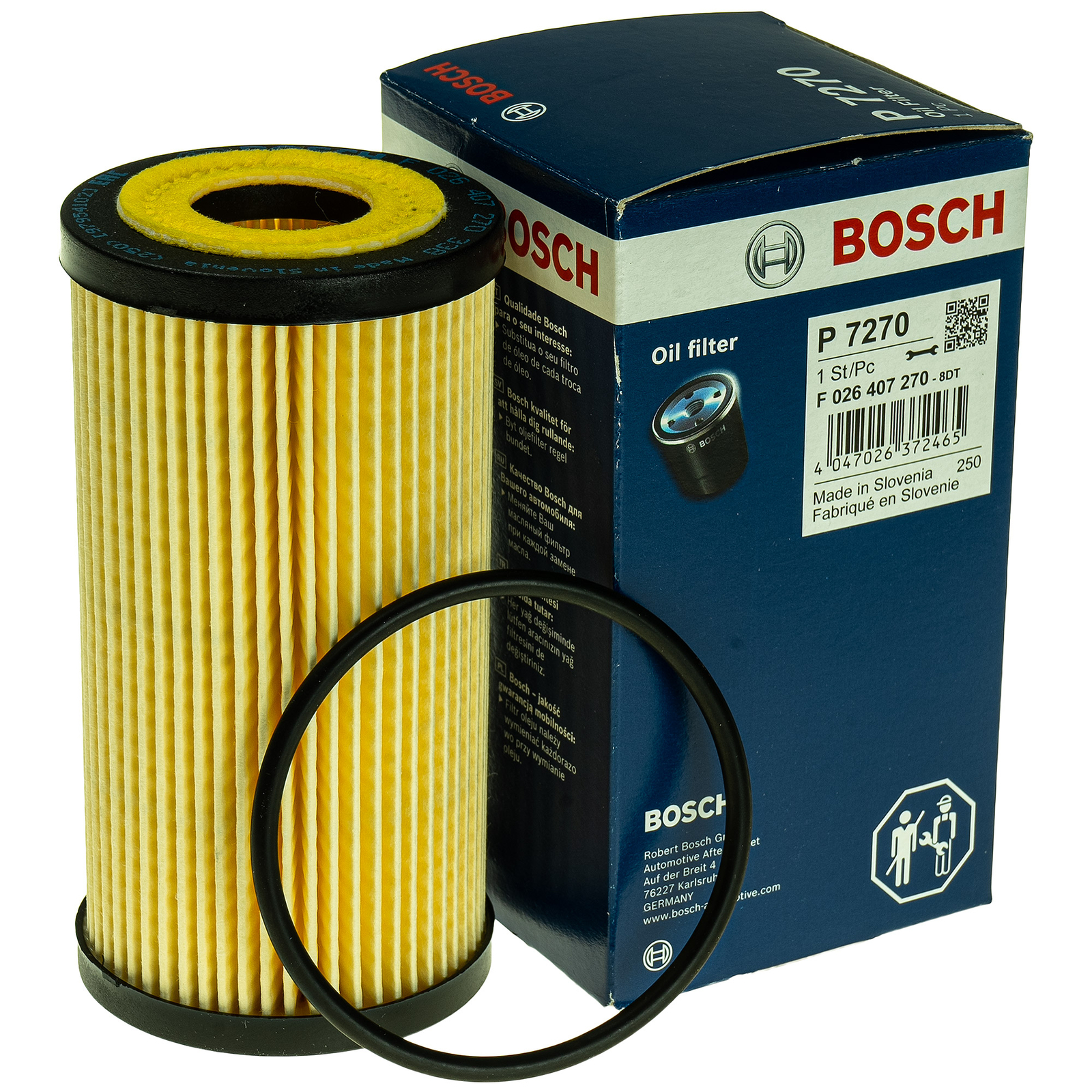 BOSCH Ölfilter 8 L VW Motoröl 0W30 Longlife III FE
