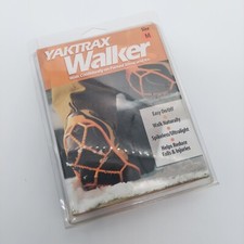 Yaktrax Walker Traction Cleats for Snow and Ice Black Medium M 9-11/ W 13-15