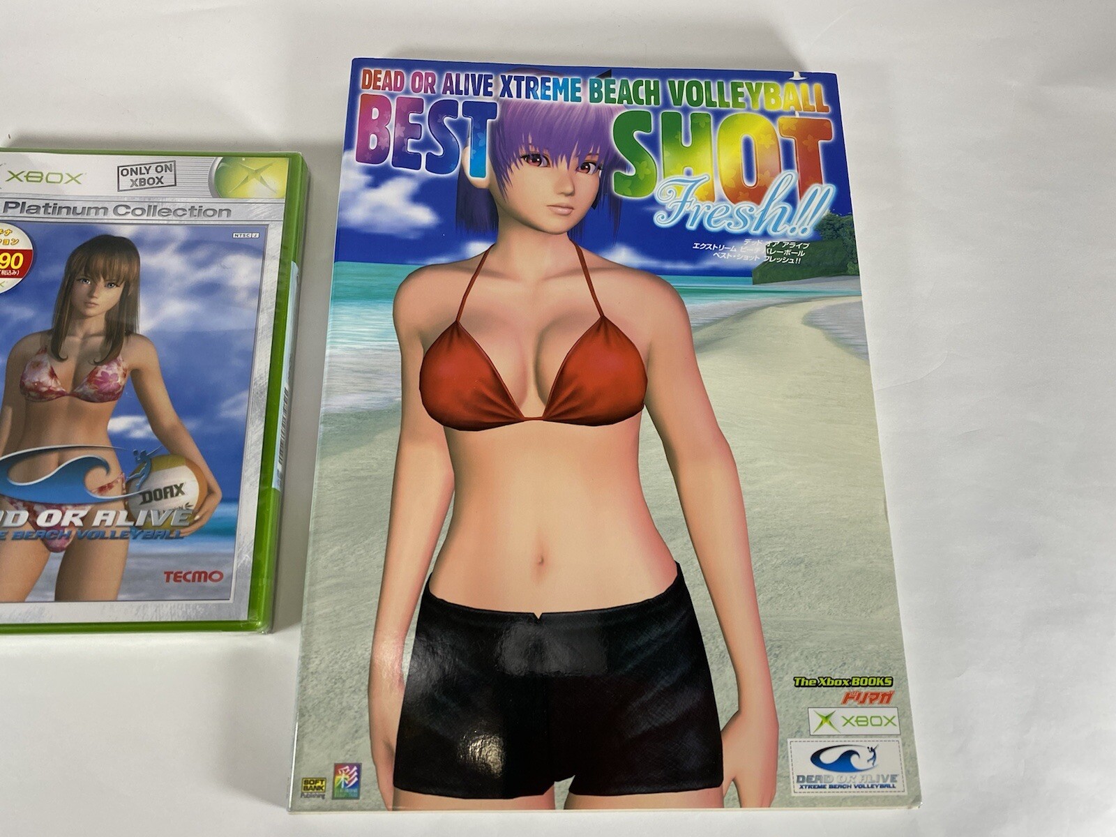 DEAD OR ALIVE Xtreme Beach Volleyball Manga Comic Set Anthology Xbox Book  2003