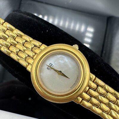ESQ By Movado Mod 1002158 Mother of Pearl “MOP” Dial, Gold