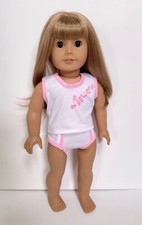 NEW 2-pc Underwear/Sleep Set for American Girl Doll OUTFIT ONLY 18" Doll
