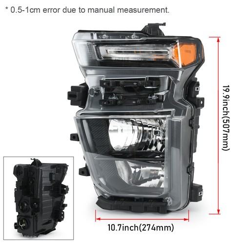 For 2020 2021 2022 2023 Chevy Silverado 2500HD 3500HD Driver Side LH Headlight - Picture 5 of 17