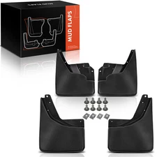 4x Splash Guards Mud Flaps Mudguards Front & Rear for Hummer H3 2006-2010 SUV