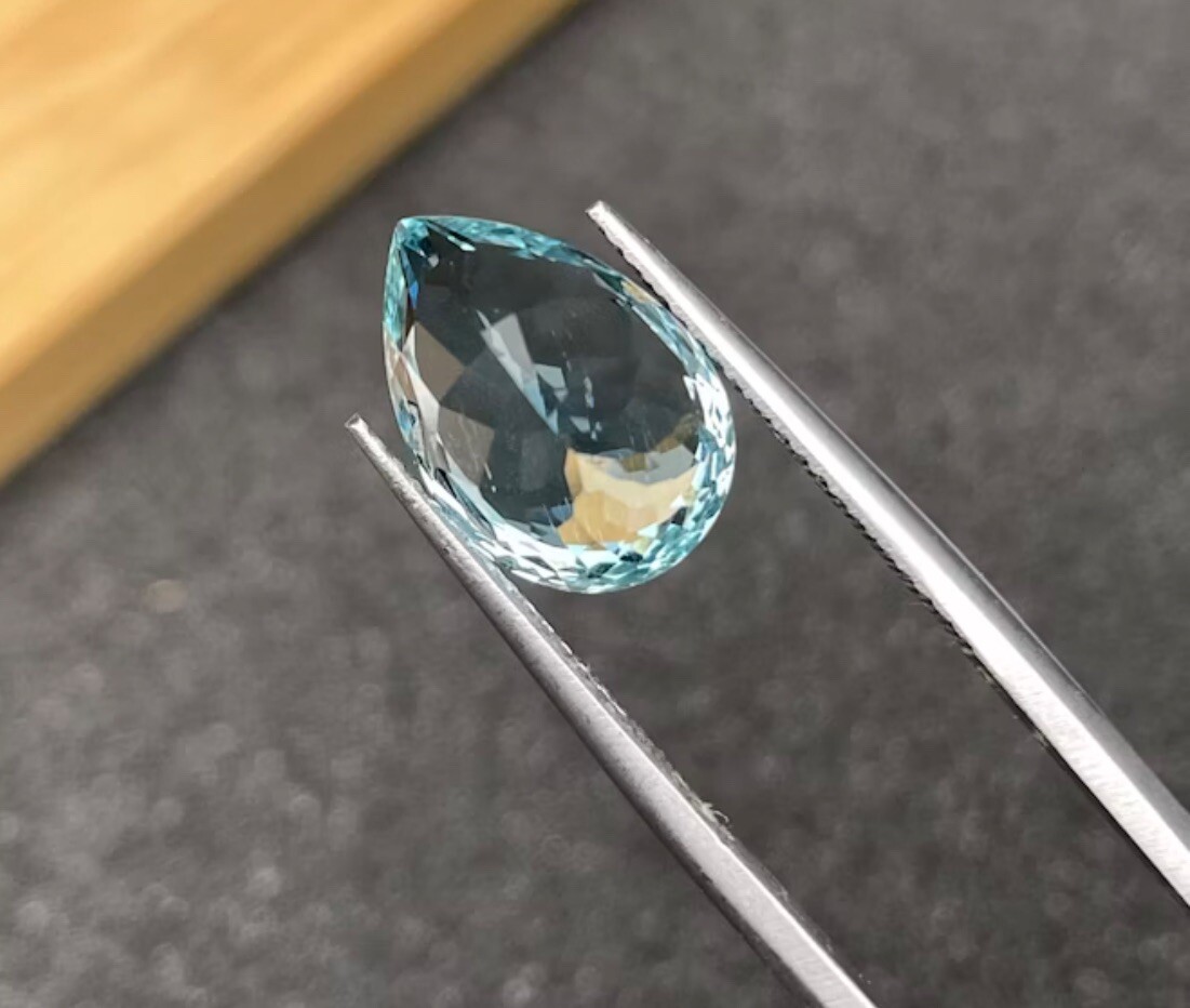 Sky Blue Aquamarine 5.27ct (AQ0622) 100% Natural Gemstone | eBay