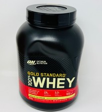 Optimum Nutrition Vanilla Ice Cream Gold Standard 100% Whey Protein 5LB 09/25 12.59 per gallon