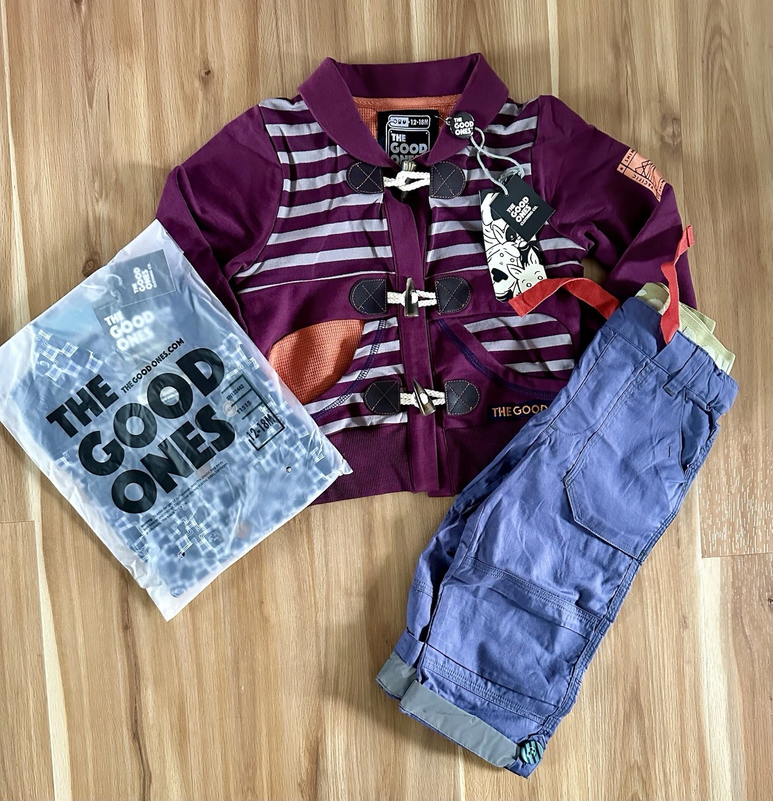 Boys 12-18 Month Clothes Baby Toddler Lot Of 3 NEW! The Good Ones Clothing Lot