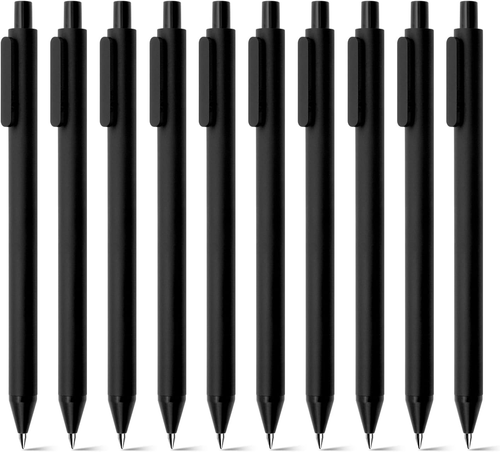 Kaco PURE Gel Pens Black Ink 0.7 Mm Medium Point, 10 Pieces Set, Original Design - Picture 8 of 12