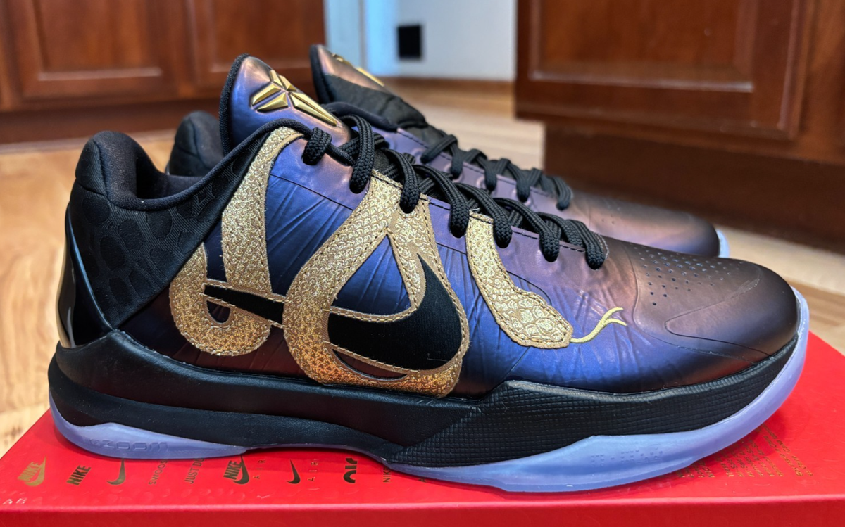 Size 8 - Nike Zoom Kobe 5 Protro Year of the Mamba - Eggplant for