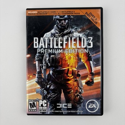 Battlefield 3: Premium Edition (PC DVD-Rom Game, 2012) 