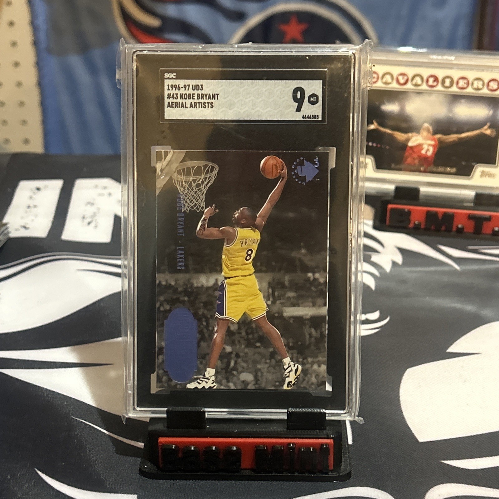 96-97 UD3 Kobe Bryant Aerial Artists #43 Rookie RC SGC 9 Mint