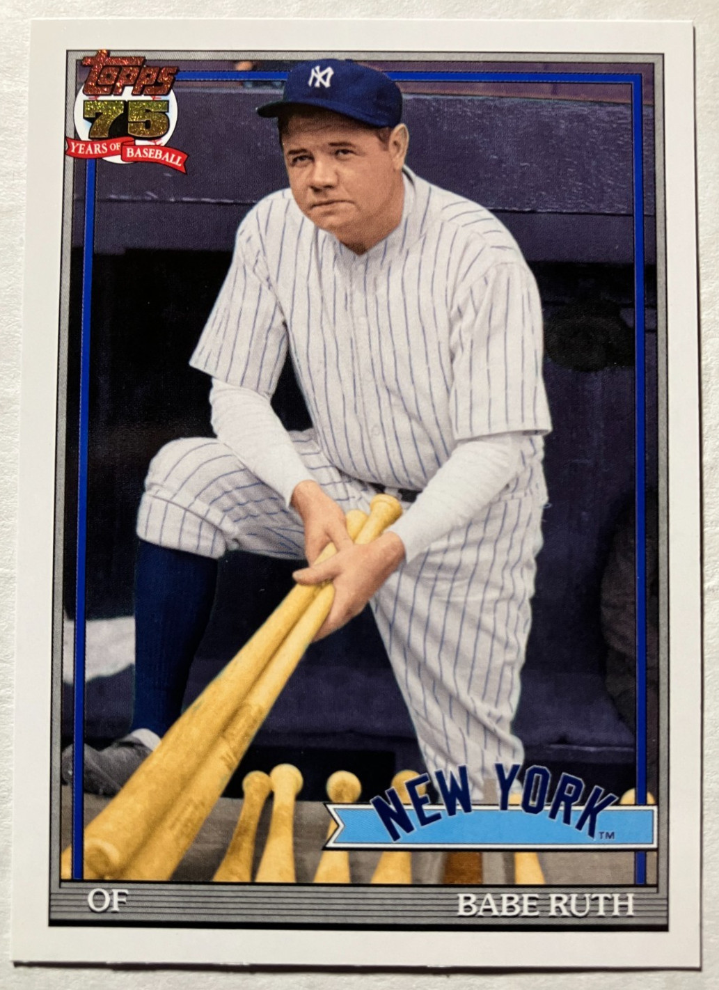2026 Topps '91 Topps Series 2 #91B250 Babe Ruth Yankees