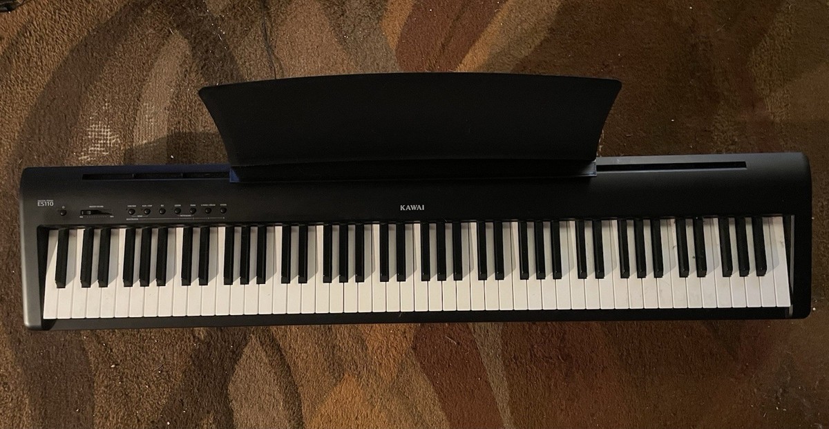 Kawai ES110 88-Key Portable Digital Piano - Black for sale online