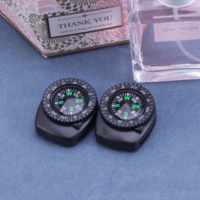 4 PCS Dial Navigationskompass Wanderkompass Wrist - Am Handgelenk